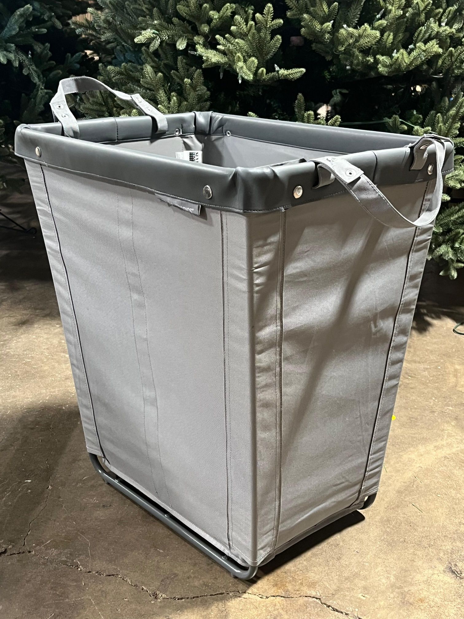 Seville 2 Section Laundry Hamper, Assorted Colors
