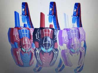 New Open Box Walkie Talkies Long Range 3 Pack by Spider Toys