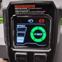 Ego 20" 56v Chainsaw 6 H Battery And Supercharger