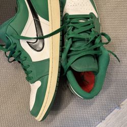 Green Jordan 1 