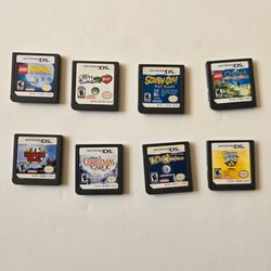 Lot of 8 Nintendo DS Games Lego Batman Chima Scooby-Doo Disney