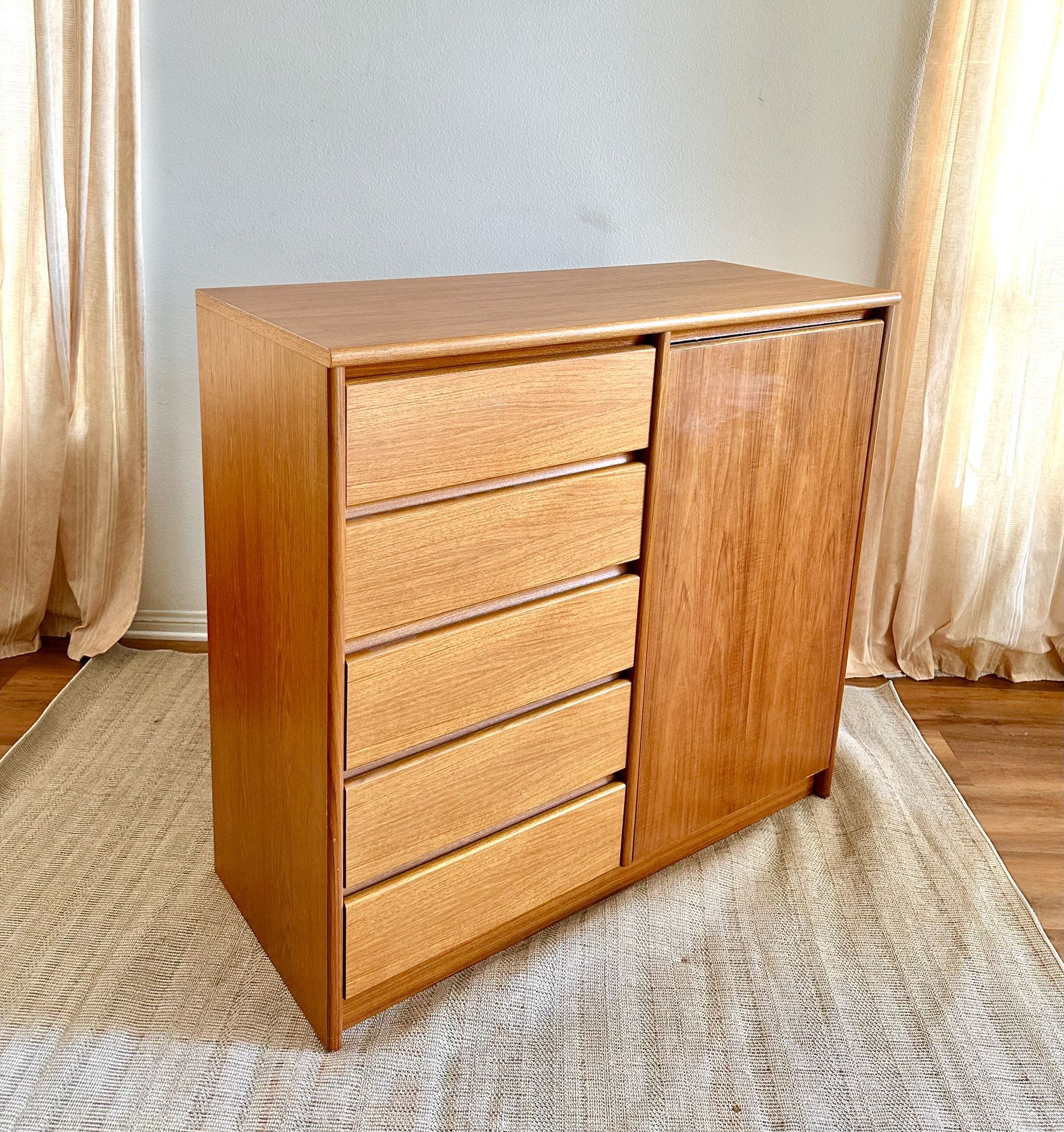 Mid Century Danish Dresser Teak