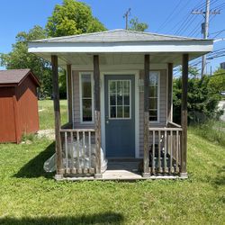 Electric Shed with Porch