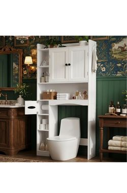 Over The Toilet Storage Cabinet