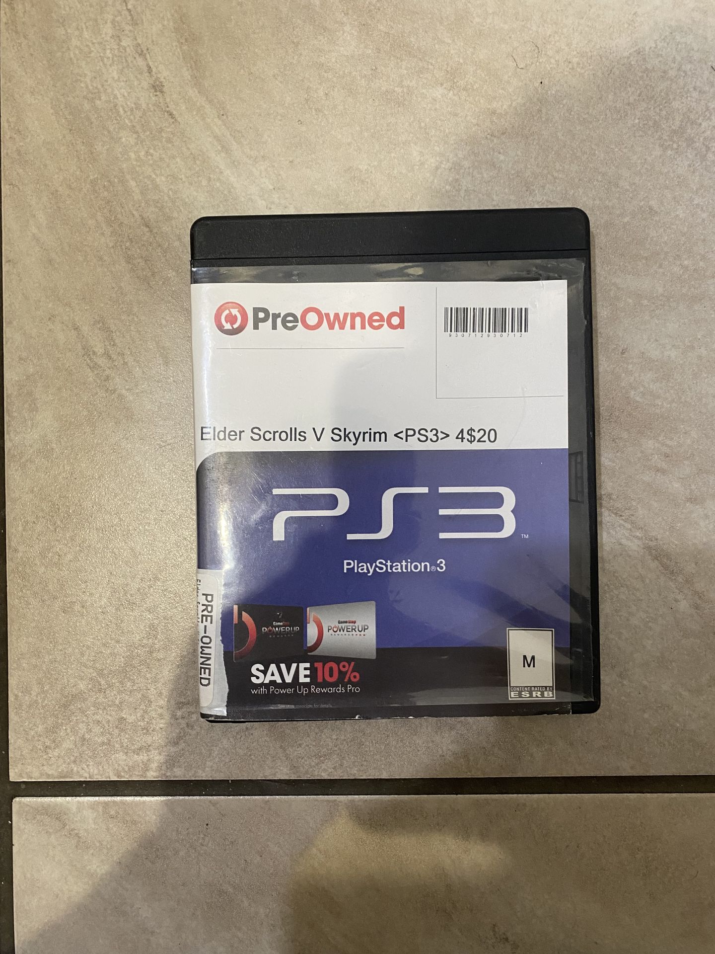 Ellder scrolls v Skyrim for ps3