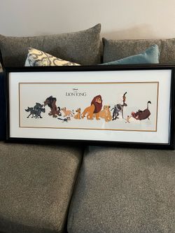 Disney Lion King Sericel Cast of Characters- limited edition