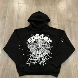 Spider Hoodie Black Of Web Size Small
