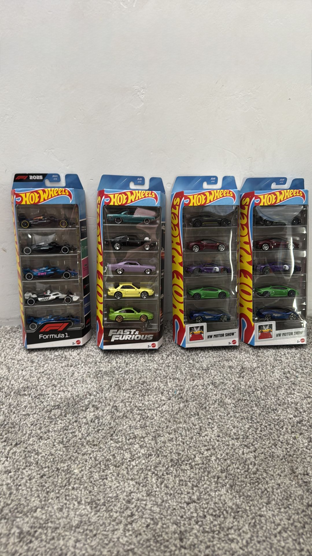 Hot wheels five pack