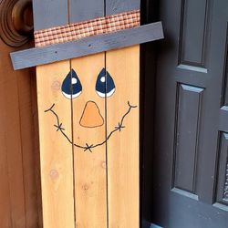 Two-sided Holiday Porch Sign