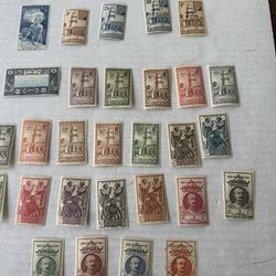 Somalia French Colony Stamp Group Of 34 