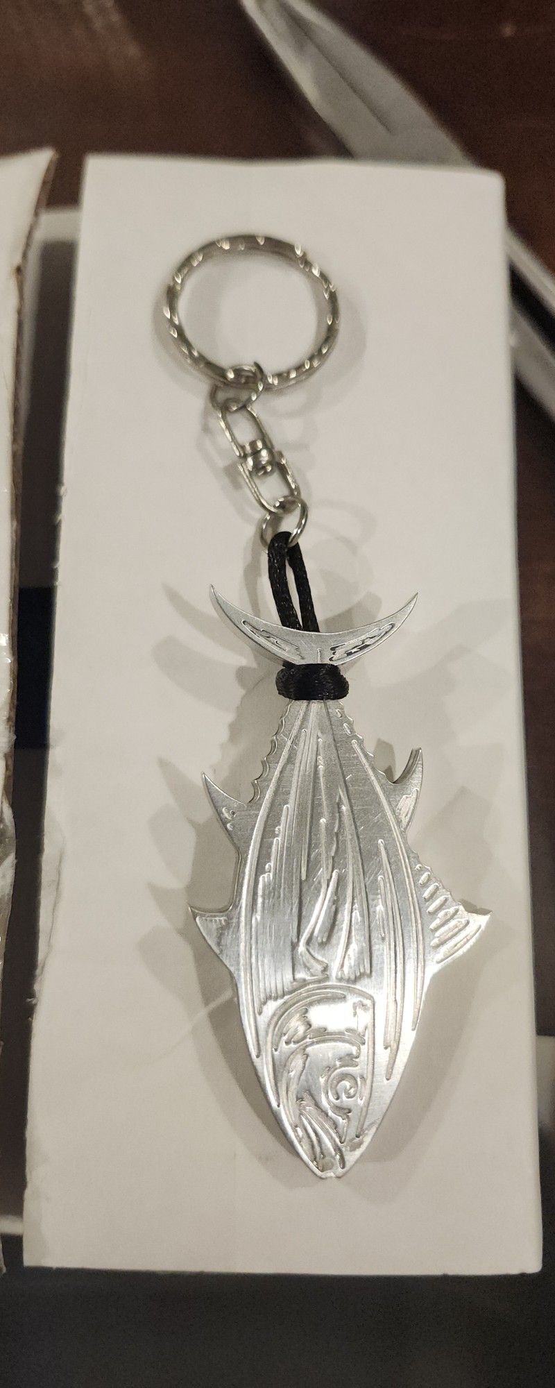 Custom Tuna Keychain Or Necklace Pendant