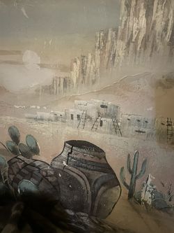 SOUTHWESTERN PAINTING ON CANVASS 