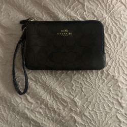 Coach Wristlet Brown 