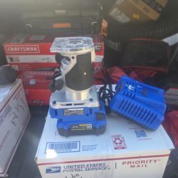 24v Hand Rooter With Battery And Charger