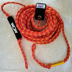 TOW ROPE For 1 or 2  Riders. New.