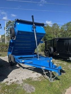 AMP 6 x 10 Low Side Dump Trailer 7k