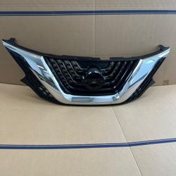 Chrome Upper Grille For 2016 2017 2018 Nissan Murano 