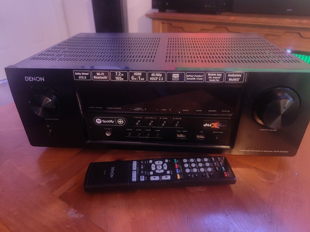 Denon AVR S720W 7.2 Network Ready Receiver 