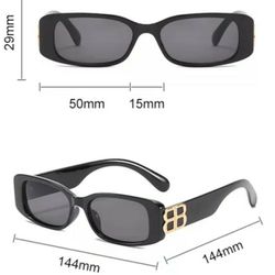 Uv400 Small Sunglasses For Men Or Women ..black/grey