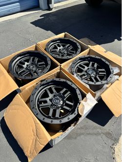 Brand New 20” Ford F150 Raptor Expedition Black Rhino Off-road Wheels Rims