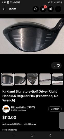 Golf kirkland drivers 10.5