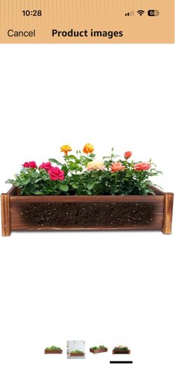 Wooden Raised Garden Bed Planter Boxes