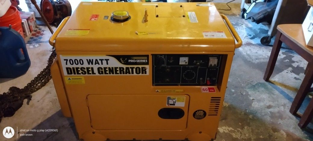 Buffalo Tool Diesel Generator/Portable Generator
