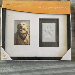 Dog Frame And Footprint Frame