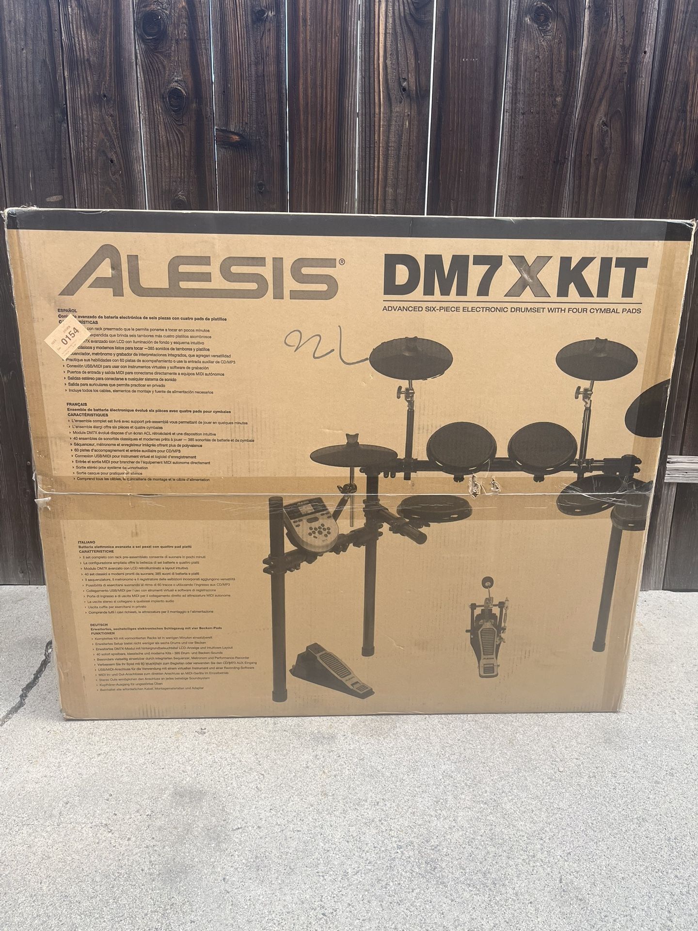 Drums Alesis DM7X Kit Six-Piece Drumset 