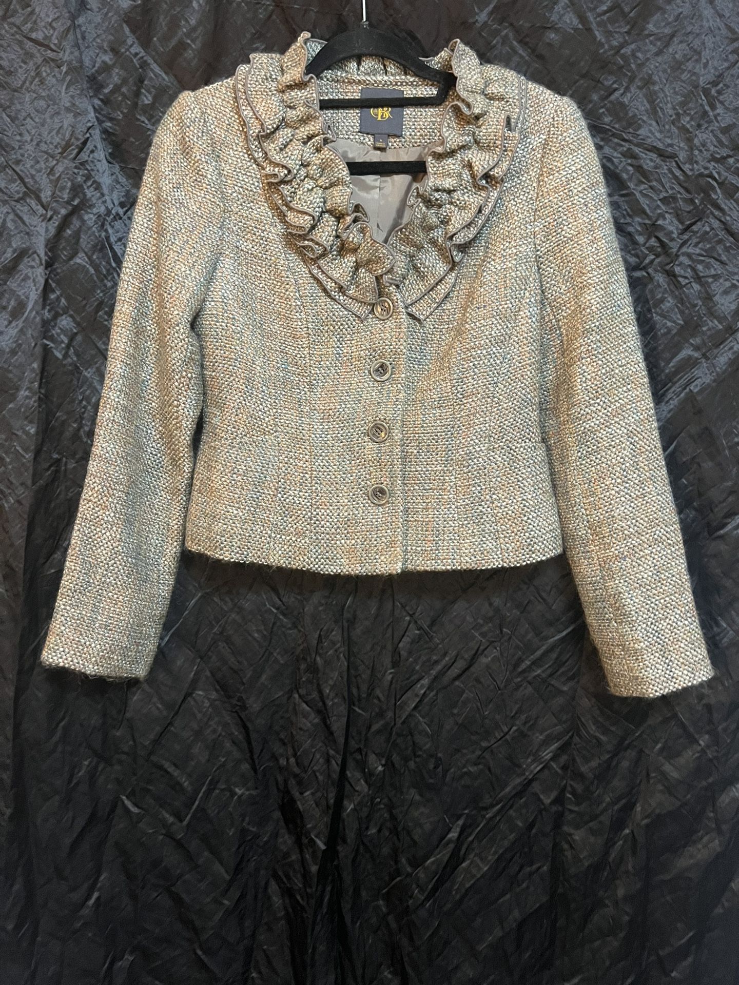 Women's Small OBR Long Sleeve tweed blazer/jacket