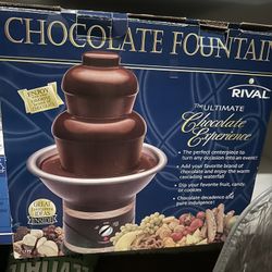 Rival 3 Tier chocolate fountain 