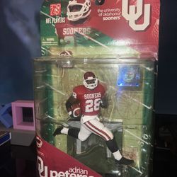 Adrian Peterson Oklahoma Sooners McFarlane Figure
