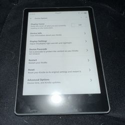 Kindle paper white 