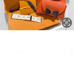 White Apple Watch Band leather 38/40/41