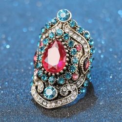 ✨😍STUNNING FASHION JEWELRY BOHO RING!! 🔥JEWELS & MORE JEWELS