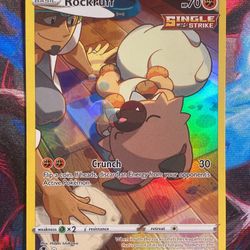 Pokemon Card Rock ruff 
