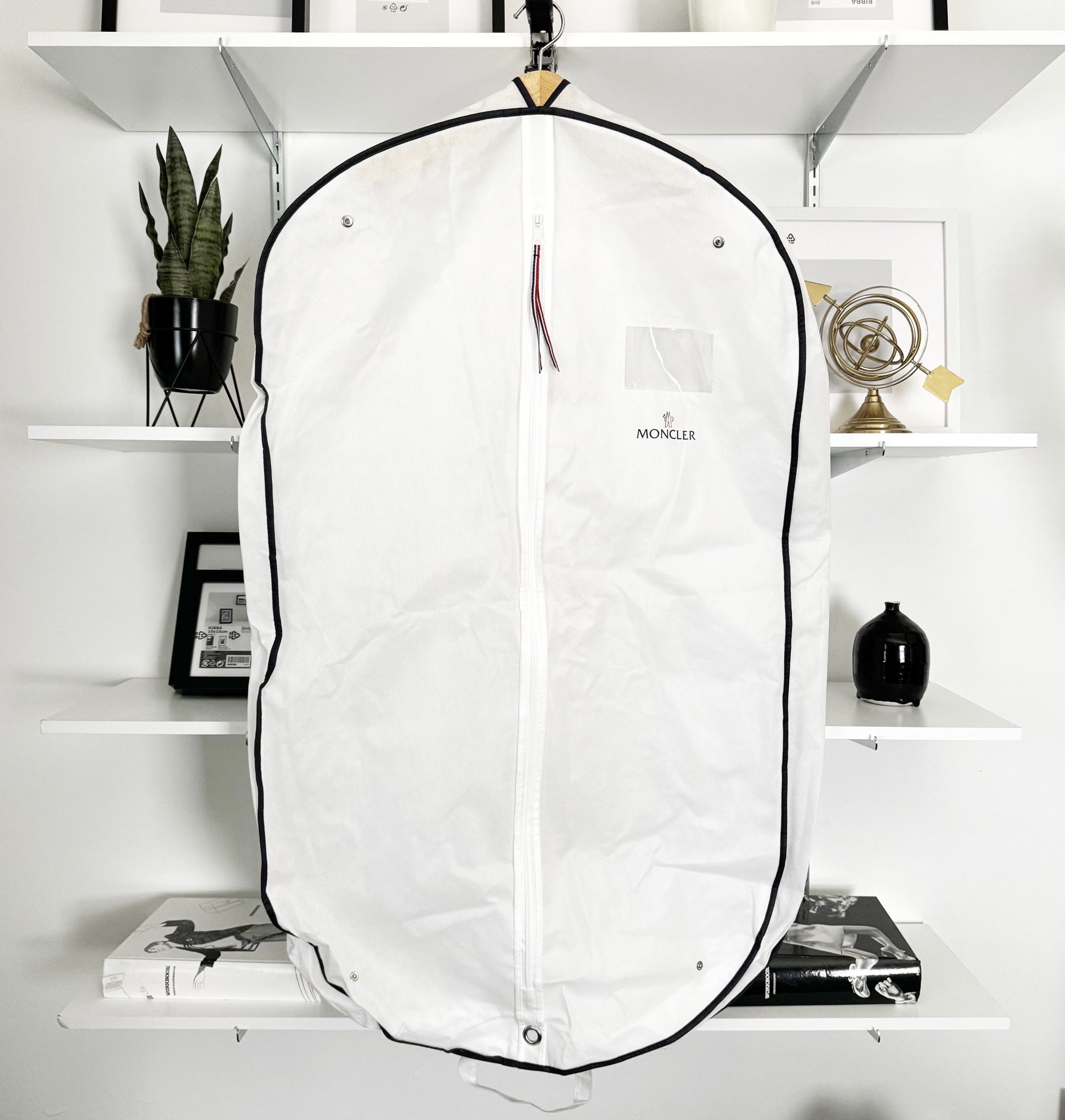 New! Moncler garment dust bag. Great for storage. Zip up front
