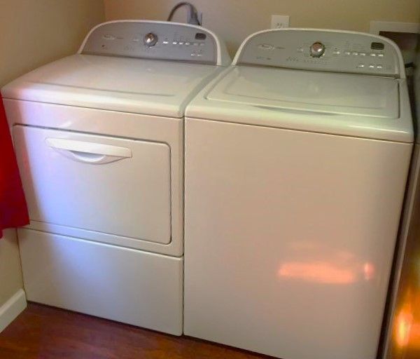 Delivered Washer and Dryer Pair