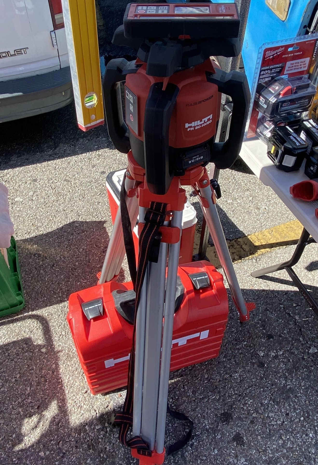 Hilti PR 30-HVSG A12 Self Rotating Green Laser Level w/ Li-Ion Battery No Charger