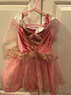 Sleeping beauty halloween costume kids size 3t-4t