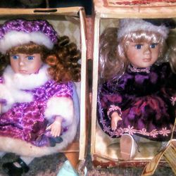 Antique Authentic Collectible Porcelain Dolls