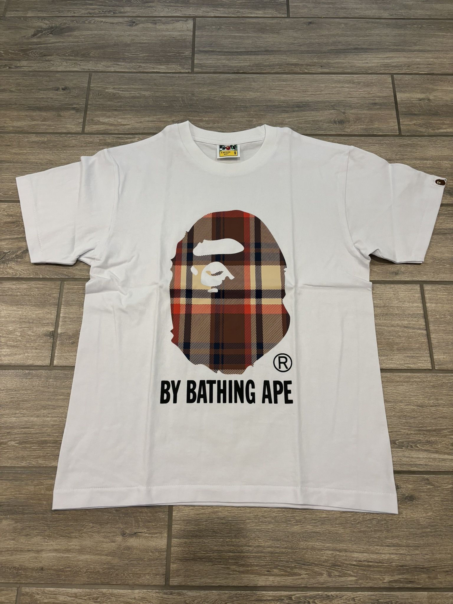 Bape Checkered T-Shirt - Sizes M, L, XL
