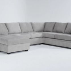 Bonaterra Dove Grey U -Shaped Sectional