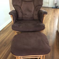 Rocking Chair with Foot Stool