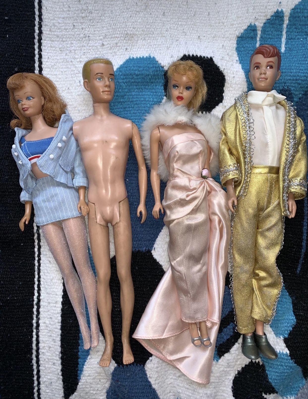 vintage 1960s barbie dolls