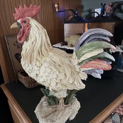 Beautiful Resin Rooster