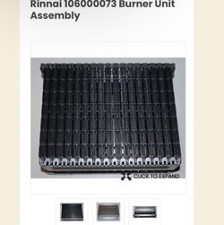 NEW Rinnai 10(contact info removed) Burner Unit Assembly  (tankless Water Heater) 