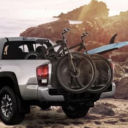 Motor Trend Truck Tailgate Pad Rack...para 4 bike usado