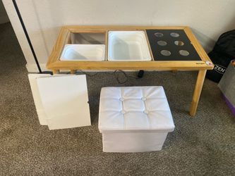 Bright sensory table
