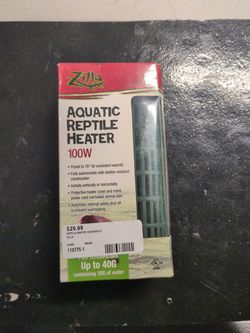 Zilla Aquatic Reptile Heater 100w